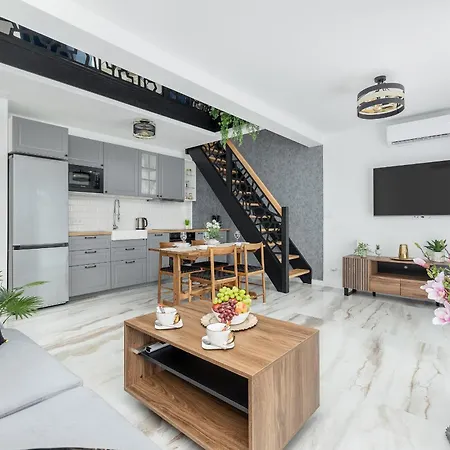 Dwupoziomowy Apartament Klimaty Baltyku Z Parkingiem, Tarasem I Klimatyzacja By Renters Prestige * Dziwnów