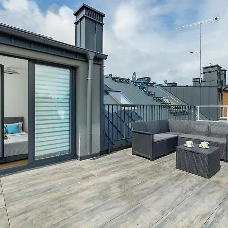 Dwupoziomowy Apartament Klimaty Baltyku Z Parkingiem, Tarasem I Klimatyzacja By Renters Prestige *